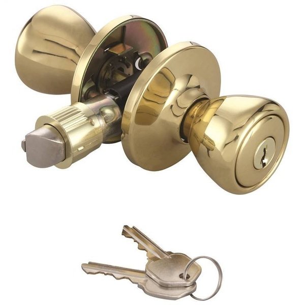 Prosource Mobilehome Lockset Entry Pb T-5764PB-ET